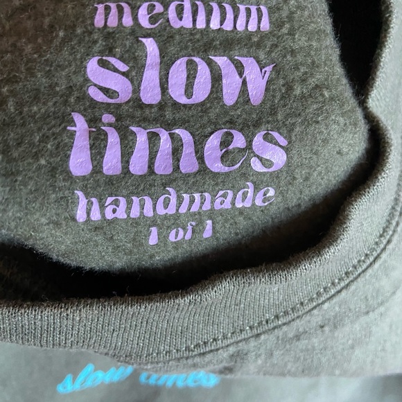 Slow Times Grey Sweatshirt - Picture 3 of 3